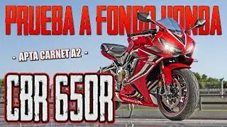 PRUEBA HONDA CBR650R PARA CARNET A2 A FONDO !!! TEST ONBOARD COMENTANDO OPINIONES + PROS Y CONTRAS