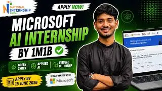 Microsoft AI Internship 2026 | Free Certificate & No Fees 🚀