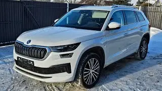 Skoda Kodiaq L&K 4x4 2022! 2.0 Дизель 150 л.с. DSG7 DQ381! Полный привод. Laurin&Klement!