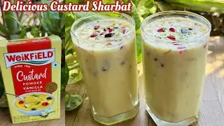 Weikfield Custard Powder Recipe | Custard Sharbat Recipe | Weikfield Fruit Custard Milkshake