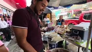 TORTILLAS DE ELOTE EN EL MERCADO DE ACAPULCO 