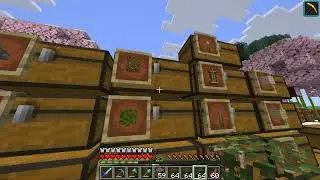 Farming a Double Chest of Birch Leaves | DC #210