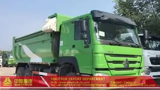 HOWO 380 dump truck, Euro 4 tipper