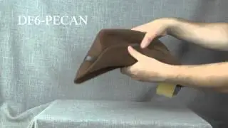 DF6-PECAN Шляпа фетровая Scala OUTBACK