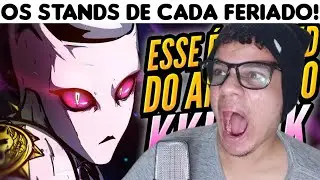 REACT - Os STANDS de Cada FERIADO em JOJO