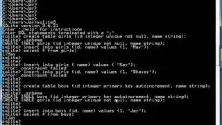 SQLite Autoincrement