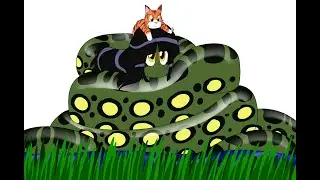Ana the Anaconda (+ all AU versions) evolution - 2010 - 2025 (SNAKE SQUEEZE)