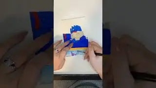 Painting Transformers G1 Soundwave #transformers #art #speedpaint #gouachepainting #soundwave #paint