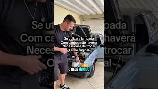 Seta conjugada em led no Gol Quadrado