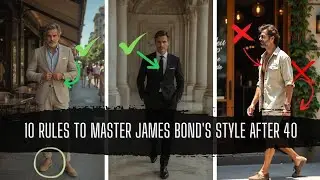 Beyond the Tuxedo: 12 Rules to Master James Bond's Style After 40