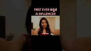 First Ever Kannada AI Influencer #shorts#kannada#kannadamemes#viral#ai#memes#funny#trolls#trending