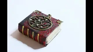 The Making of a Miniature Spell Book || Part 1