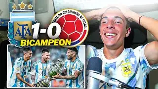 ARGENTINA 1 - COLOMBIA 0 - REACCIÓN PICANTE - Copa América 2024 - Toto Bordieri