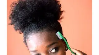 CHEVEUX CRÉPUS | AFRO PUFF VOLUMINEUX + 