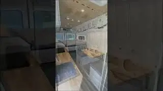 Van Build Before After. #shorts #fordtransit