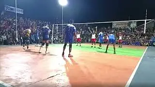 Final WAWONDURU DOMPU VS PT.STM HU'U. Final Paling Seru set Pertama 37-35.