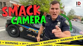 ID Refusal: Tyrant Cop Threatens to SMACK Camera & Gets DESTROYED