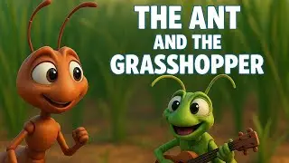 The Ant and the Grasshopper 3d Animation pixar style Short Story 