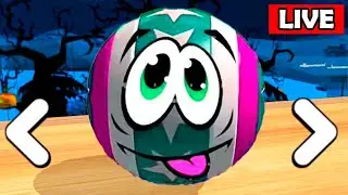 Going Balls  vs Sky Rolling Balls: New Balls on Hard Levels! Walkthrough Challenge🔥 LIVE-52