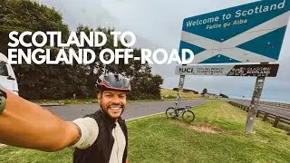 CYCLING THE NCN 1 GRAVEL ROUTE SCOTLAND - ENGLAND IN ONE DAY!