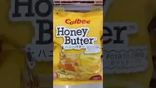 CALBEE HONEY BUTTER #calbee #asmr #satisfying