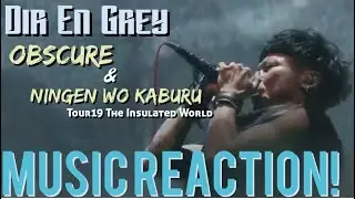 BOTH SAVAGERY!!🔥Dir En Grey - Obsurce & Ningen Wo Kaburu Live Music Reaction🔥
