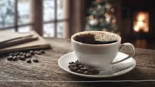 Late Night Caf&eacute; Jazz ☕ Soft Fireplace Ambience for Reading & Focus