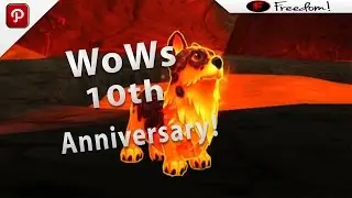 World of Warcraft: Molten Corgi - 10th Anniversary Pet
