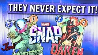 Win Cubes with HUGE Last Turn Power! Daken Bounce Marvel Snap Deck?!?