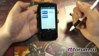 Обзор Acer E101 - приложения