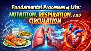 Fundamental Life Processes &ndash; Nutrition, Respiration and Circulation (Class 10 Biology)