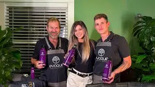 Evoque Flawless Blonde Purple Collection Tutorial