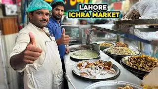 Famous Dahi Bhallay of Ichra Market Lahore | Lahori Dahi Bhallay And Fruit Chaat