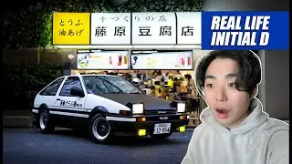I Found a FAMOUS Car Themed Cafe in Los Angeles | Fujiwara Tofu Cafe Car Meet
