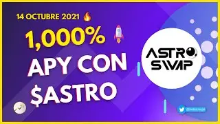 🚀🔥STAKING CON ASTROSWAP | TUTORIAL PARA PRINCIPIANTES | +1,000% APY | INGRESOS PASIVOS CON CRYPTOS