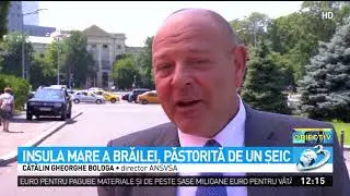 Insula Mare a Brăilei, păstorită de un şeic