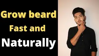 Grow beard fast and naturally. #beard grow #beard myths.