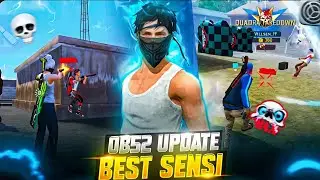 OB52 BEST SENSITIVITY 🤯👾 HOW TO MAKE OWN SENSITIVITY AFTER OB52 UPDATE 🔥🇧🇷 BRAZILIAN PAID SENSI 🤫