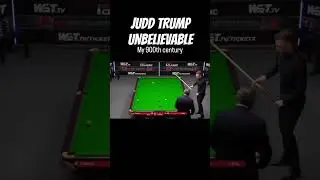Judd trump 147 in snooker #ronnieosullivan #juddtrump #markwilliams #johnhiggins #snooker #highlight