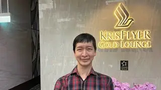 Krisflyer Gold Lounge Singapore 😃 | Airport lounge review 2024 #krisflyergoldlounge