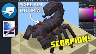How to texture in the Minecraft Style 🦂 The Science of Pixel Art | Guide