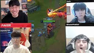 T1 Faker Having Fun With Mid K'Sante - Best of LoL Stream Highlights (Translated)