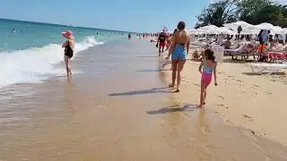 Golden Sands Bulgaria Beach Walk 🏖 Beach Walking Tour ☀️ 🇧🇬