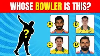 Guess The Cricketers By Their Bowling Action 🏏