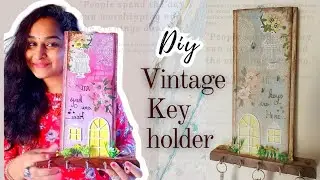 Turn old wood into a stunning KEY HOLDER #diy#craft#how#homedecor#woodworking#@ritapravin1077