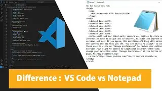 Battle Of Notepad Vs Visual Studio Code: Unveiling Surprising Differences!