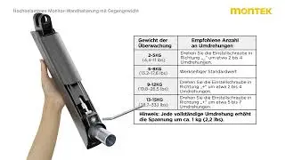 monTEK Monitorarm-Installationsanleitung&mdash;&mdash;MA1003W