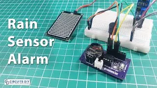 Rain Detection Alarm   Electronics Projects