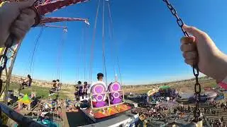 Star Flyer On Ride | Big El Paso Fair | El Paso Texas 4/1/2023