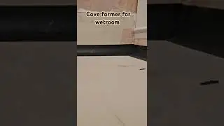 How to fit pvc cove former for safety vinyl flooring along the wall _ internal corner sample #Cove